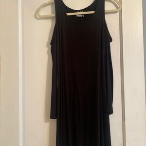 Open shoulder dress